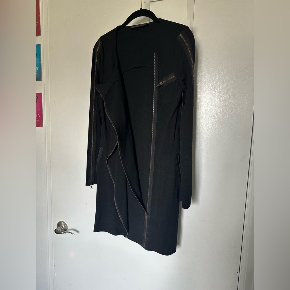TOV Holy G. Black Zippered Dress - Picture 3 of 7